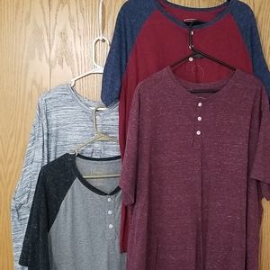 Foundry XXLT Mens Henley